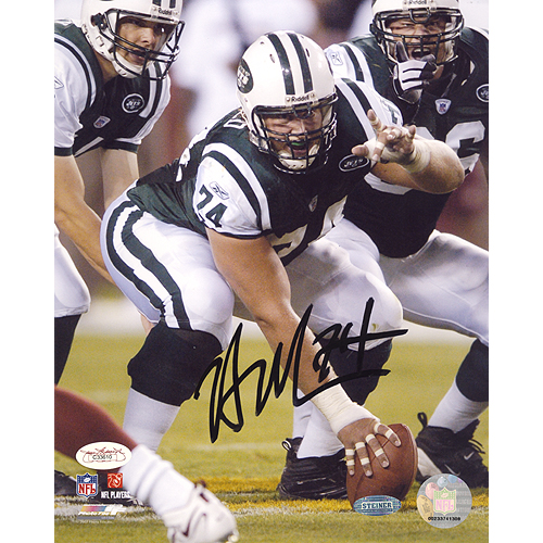 Nick Mangold Autographed 8x10 Photo