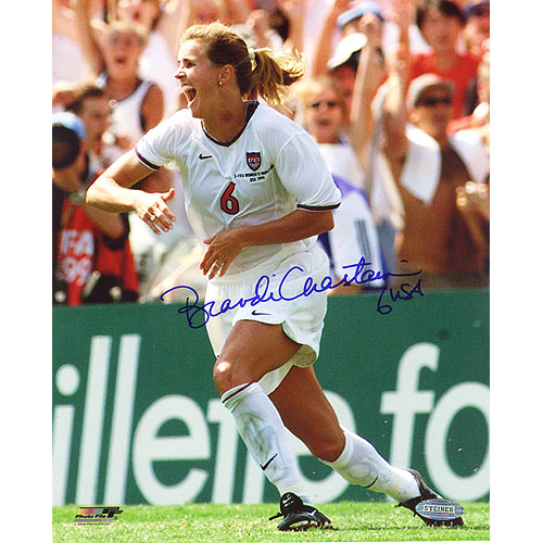 Brandi Chastain Autographed 8x10 Photograph