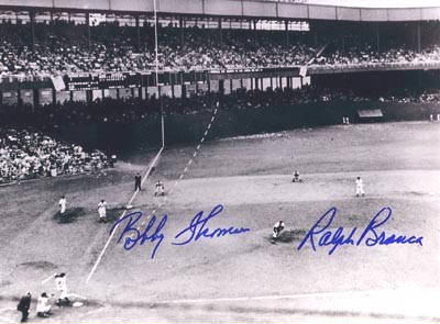 Ralph Branca & Bobby Thomson