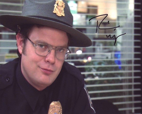 Rainn Wilson Autographed 8x10 Photograph