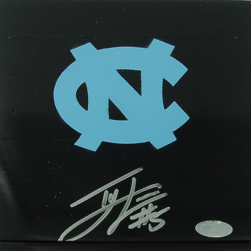 Ty Lawson Autographed UNC Official Square Of Final Four Championship Floor