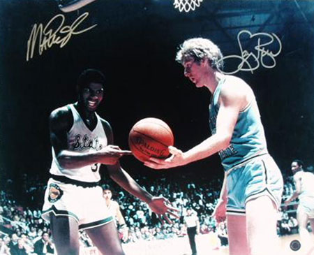 Larry Bird & Magic Johnson