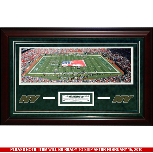 Meadowlands Panoramic Jets Used Turf Collage