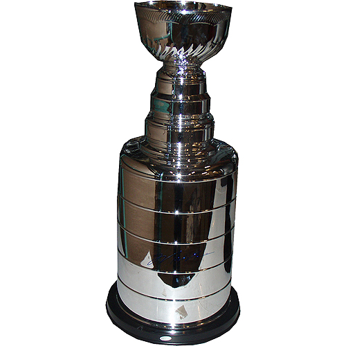 Mark Messier Autographed Stanley Cup Replica
