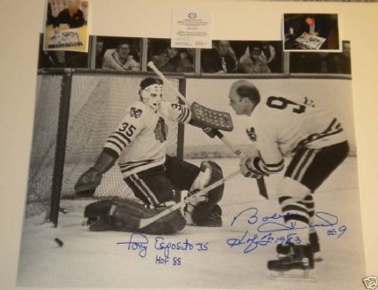 Bobby Hull & Tony Esposito