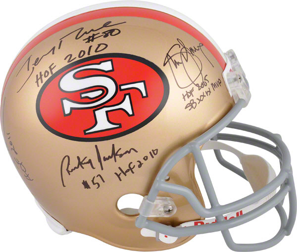 Jerry Rice, Steve Young, Deion Sanders & Ricky Jackson