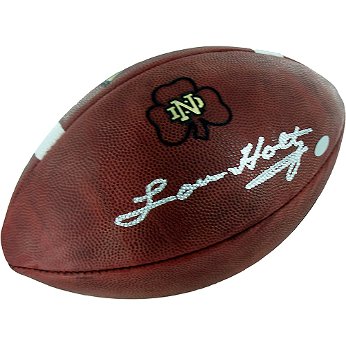 Lou Holtz Notre Dame Signed