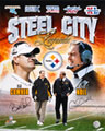 Bill Cowher & Chuck Noll