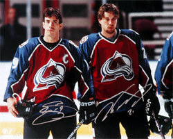 Joe Sakic & Peter Forsberg