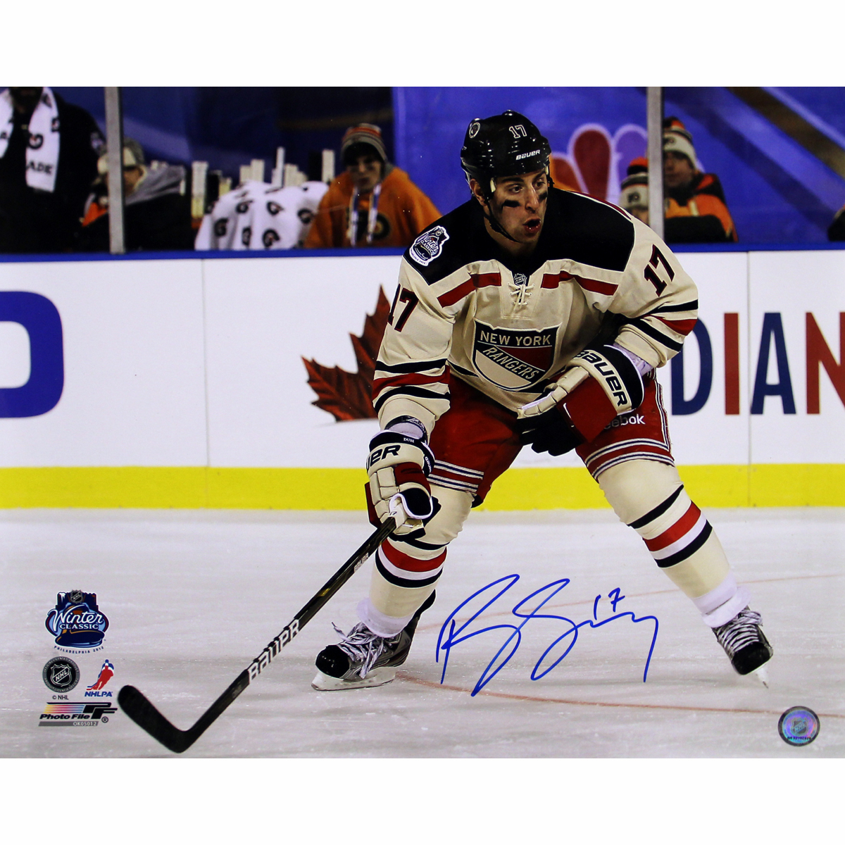 Brandon Dubinsky Winter Classic Signed