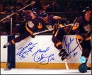 Charlie Simmer Dave Taylor & Marcel Dionne