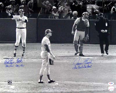 Carlton Fisk & Johnny Bench