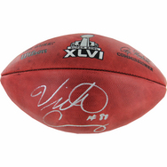 Victor Cruz Super Bowl 46 Signed