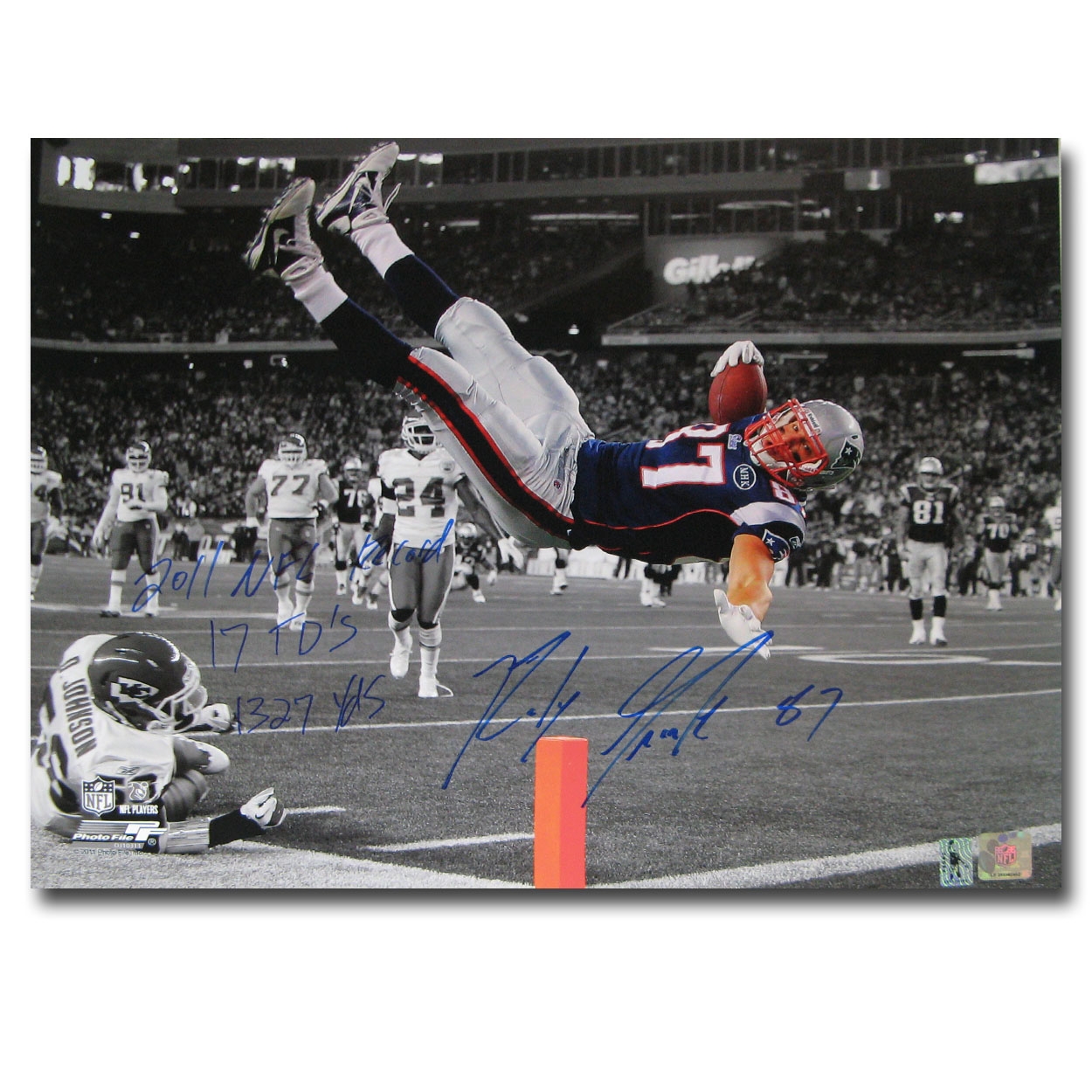 Rob Gronkowski - Records Inscription