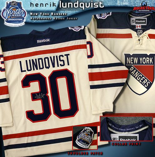 Henrik Lundqvist Winter Classic