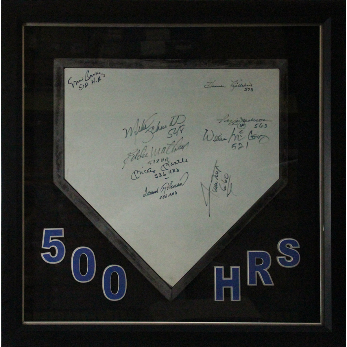 500 Home Run Club Home Plate