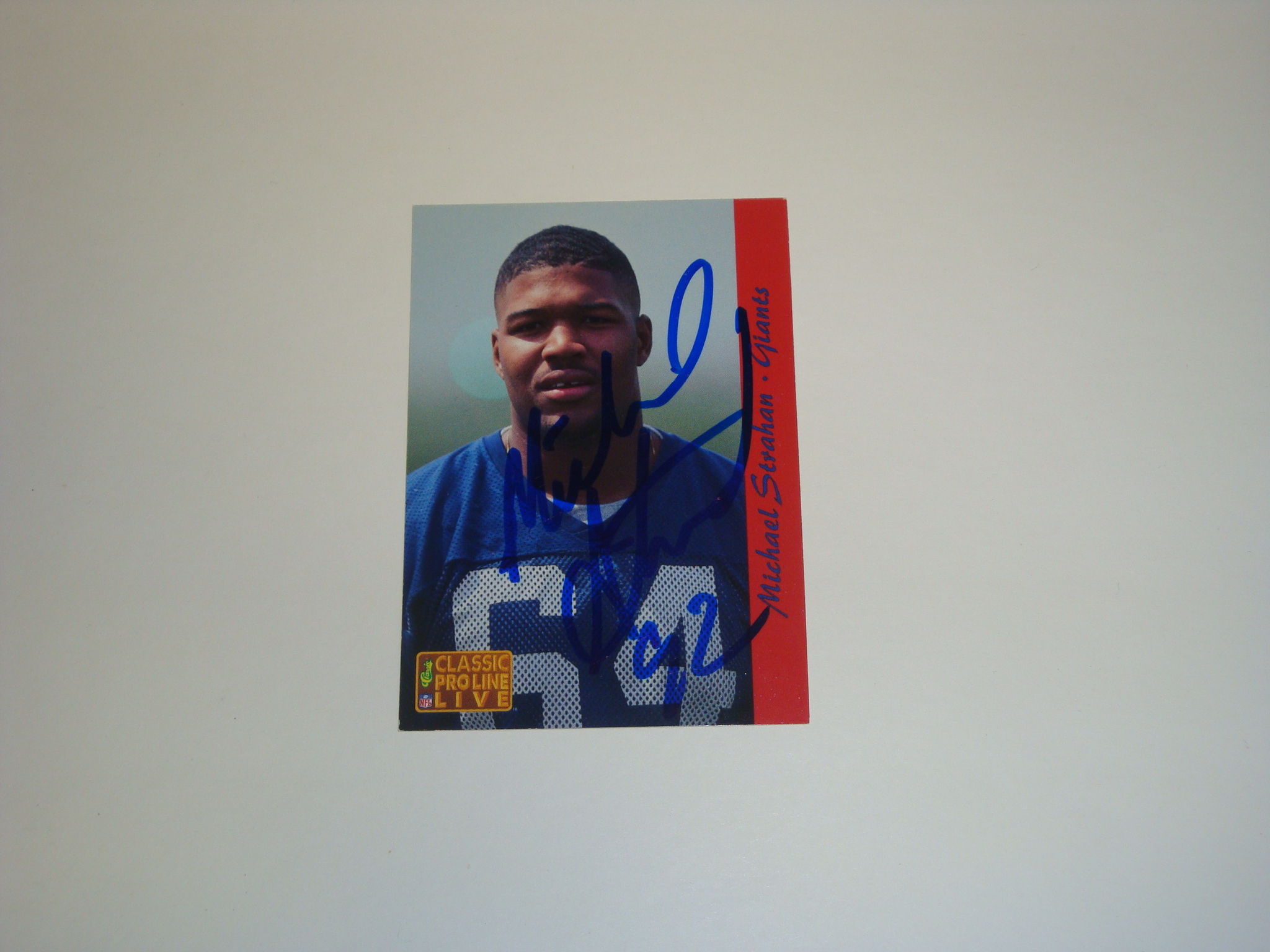 Michael Strahan Rookie