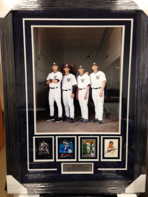 Derek Jeter Mariano Rivera Andy Pettitte & Jorge Posade