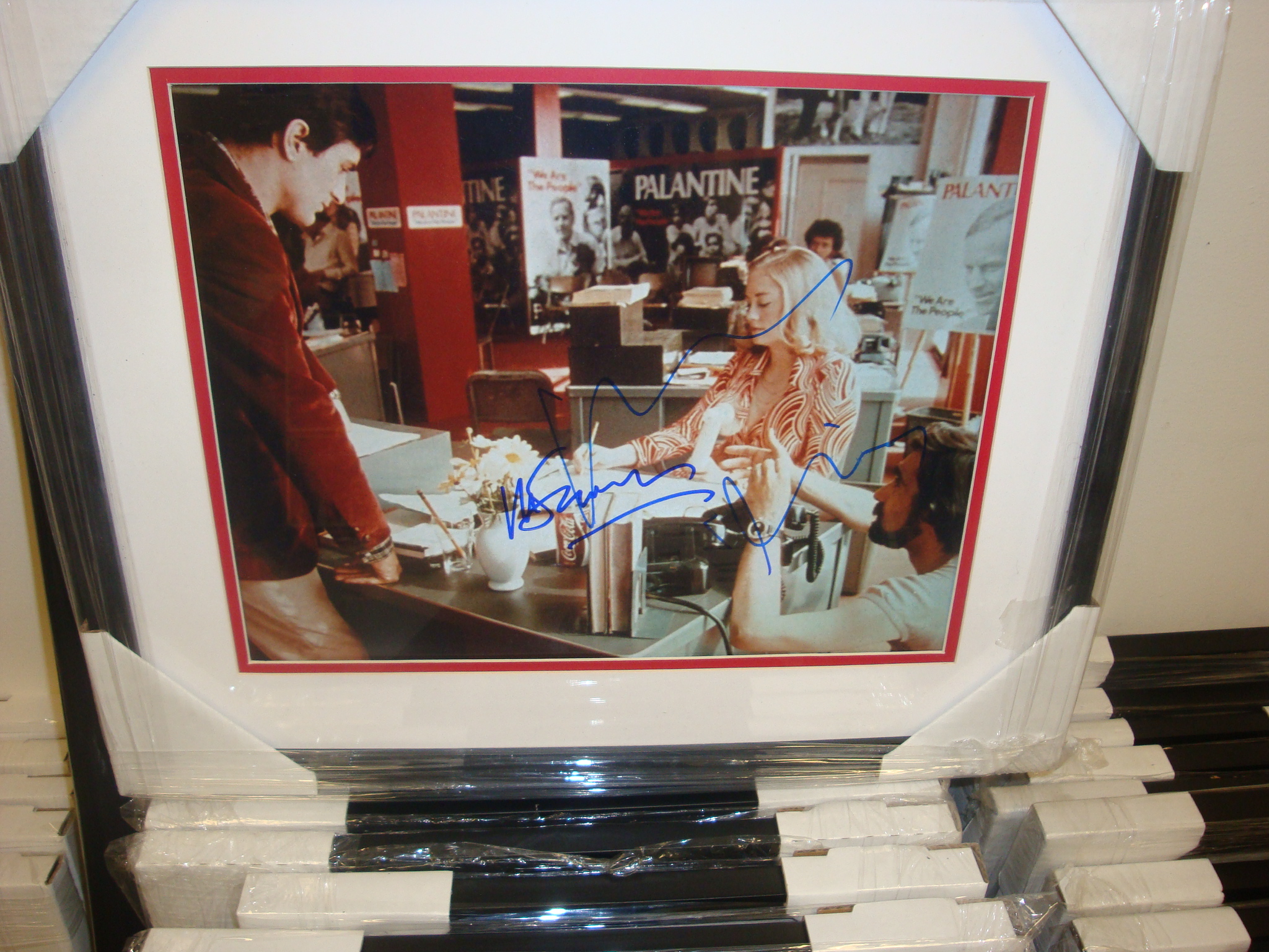 Rober De Niro & Martin Scorsese Taxi Driver Signed & Framed