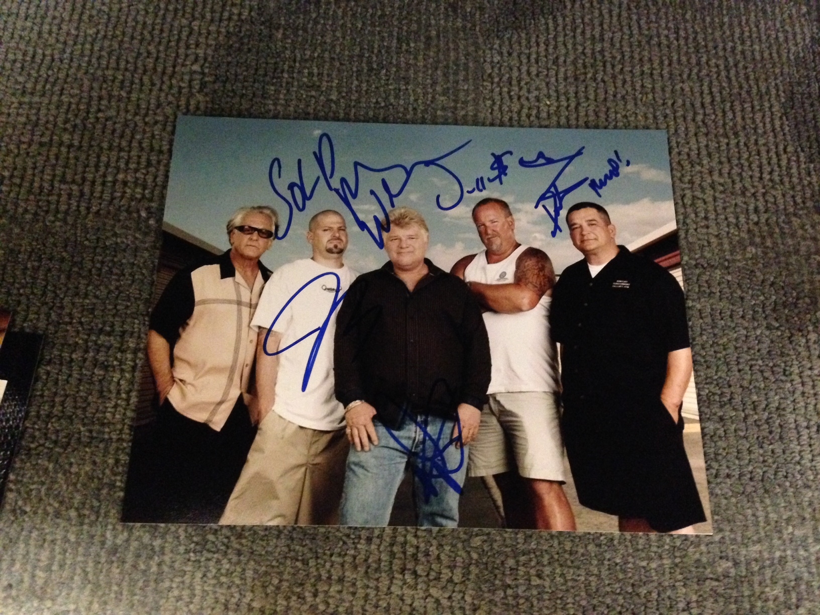 Storage Wars Cast Signed