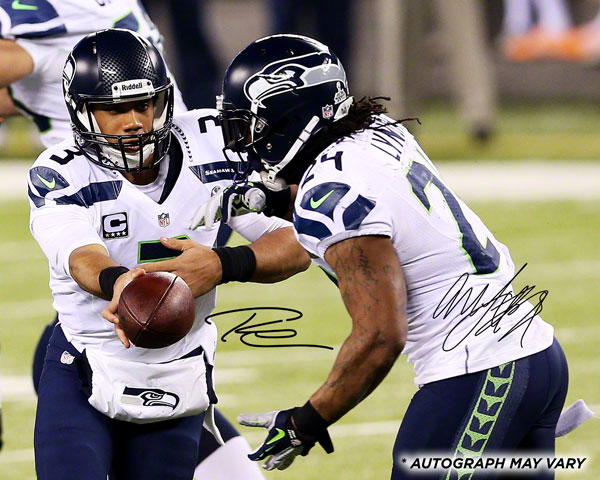 Marshawn Lynch & Russell Wilson