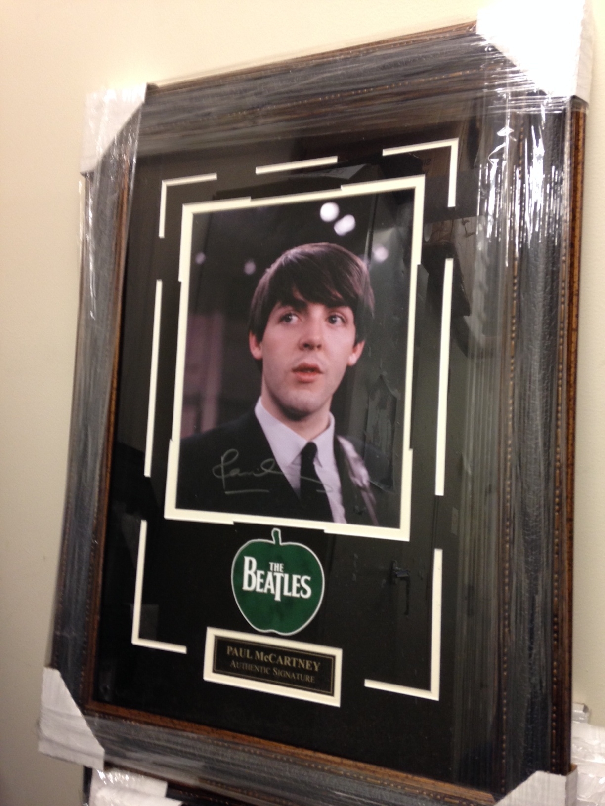 Paul McCartney Framed