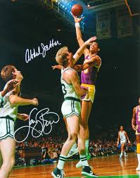 Larry Bird & Kareem Abdul Jabbar