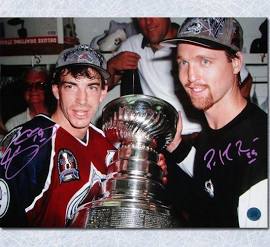 Patrick Roy & Joe Sakic