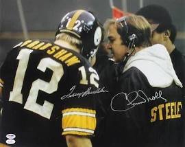 Chuck Noll & Terry Bradshaw