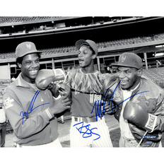 Mike Tyson Doc Gooden & Darryl Strawberry