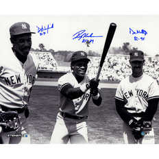 Dave Winfield Rickey Henderson & Don Mattingly