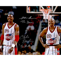 Hakeem Olajuwon & Clyde Drexler