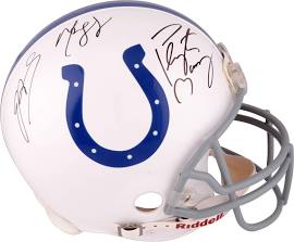 Peyton Manning Edgerrin James & Marvin Harrison