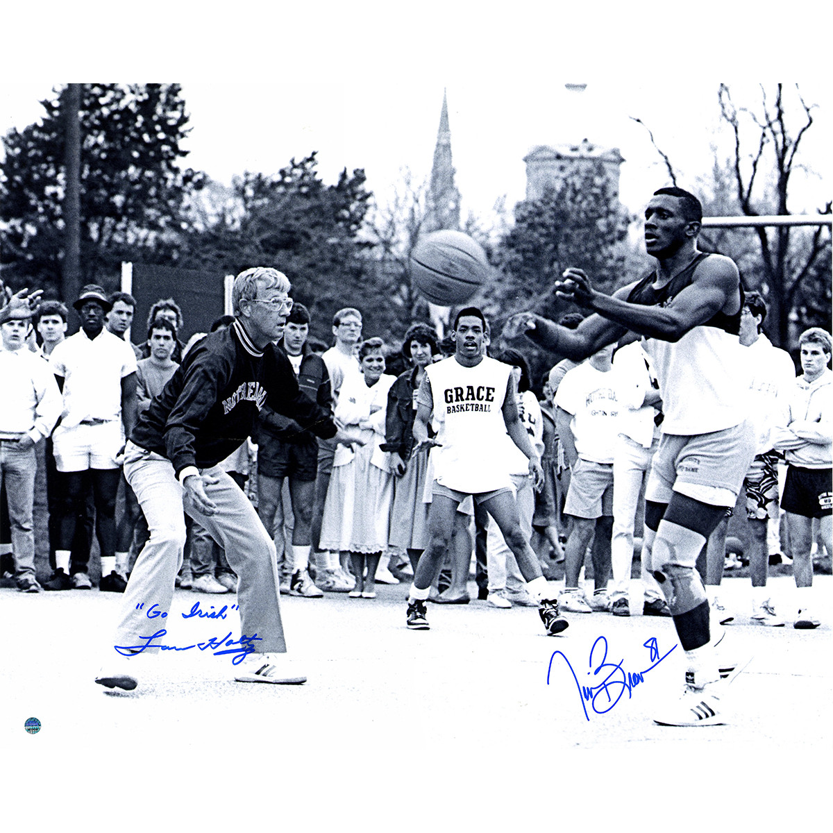 Lou Holtz & Tim Brown