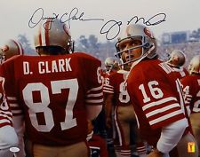 Dwight Clark & Joe Montana