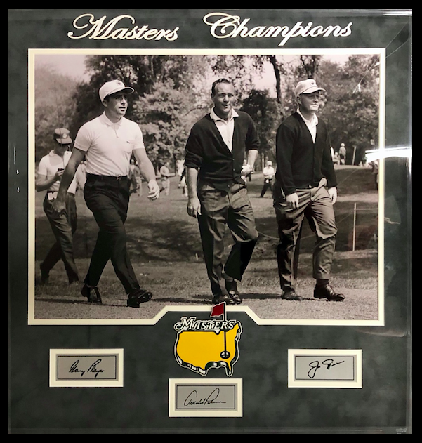 Gary Player, Arnold Palmer and Jack Nicklaus