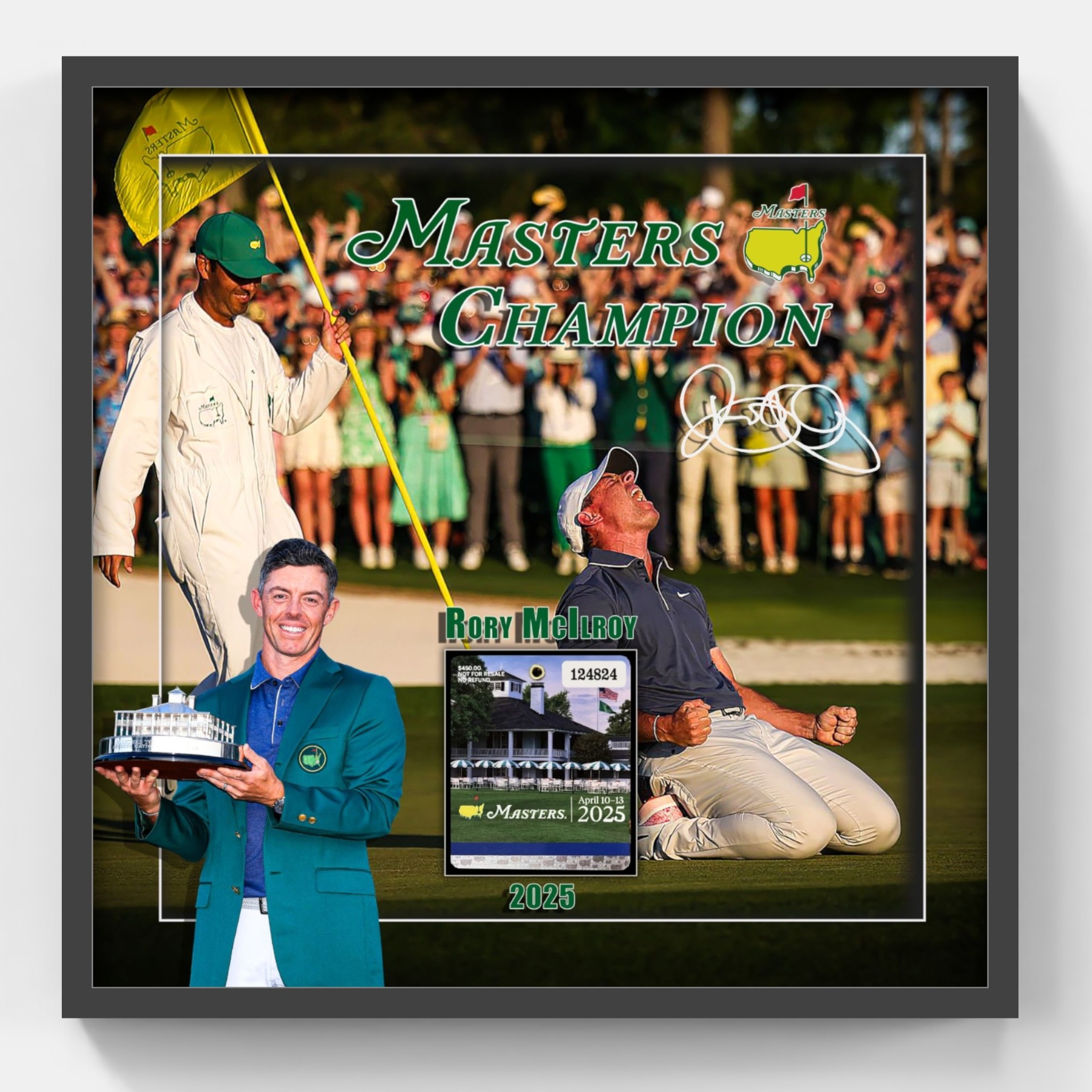 Rory McIlroy "2025 Masters Champion"