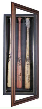 3 Baseball Bat Display Case Cube