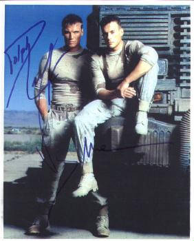 Dolph Lundgren  & Jean Claude Van Dame