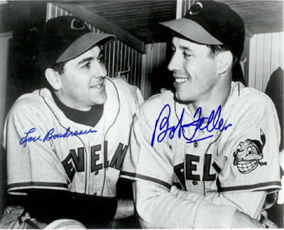 Lou Boudreau & Bob Feller