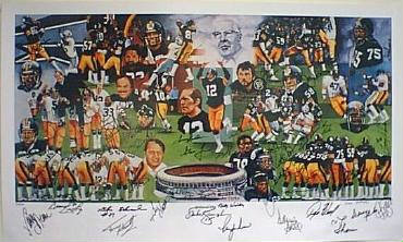 Steelers Dynasty Lithograph