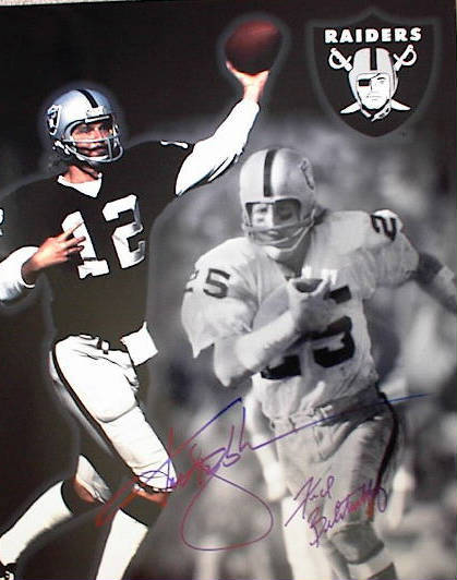 Ken Stabler & Fred Bilitnekoff