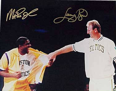 Larry Bird & Magic Johnson