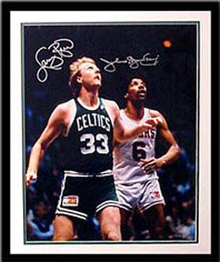 Larry Bird & Julius Erving