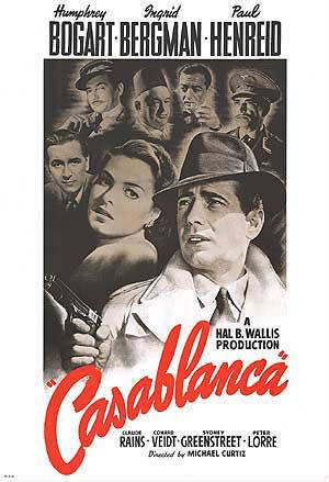 Casablanca Movie Poster