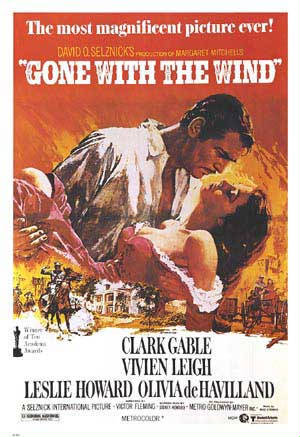 Gone With The Wind Movie Poster