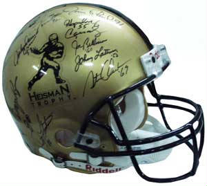 Heisman Winners Helmet