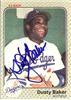 Dusty Baker autographed