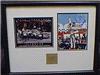 Dale Earnhardt Sr. & Jr. autographed