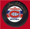 Jean Beliveau autographed